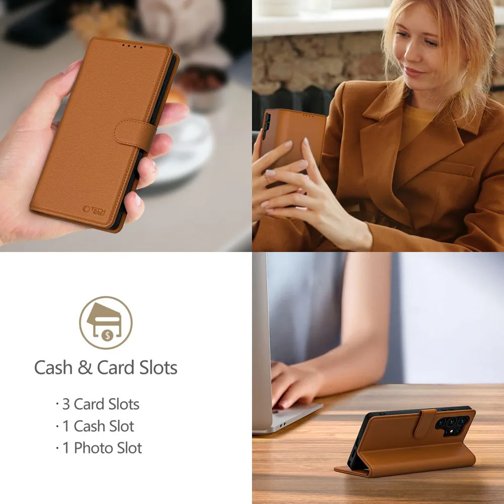 Apple iPhone 16e kaaned pruun TECH-PROTECT WALLET