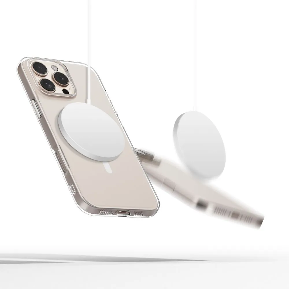 Apple iPhone 16e dėklas skaidrus TECH-PROTECT FLEXAIR MAGSAFE