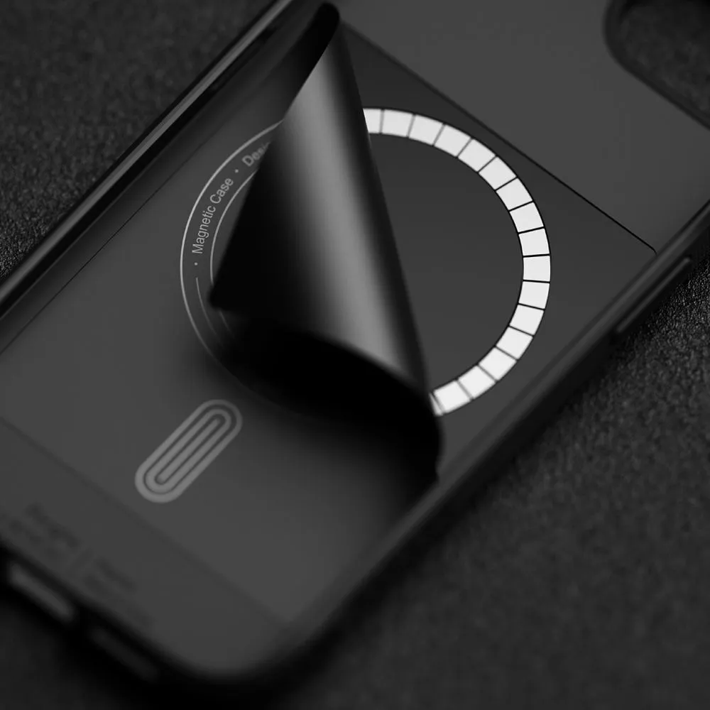 Apple iPhone 16e case black RINGKE ONYX MAGNETIC MAGSAFE