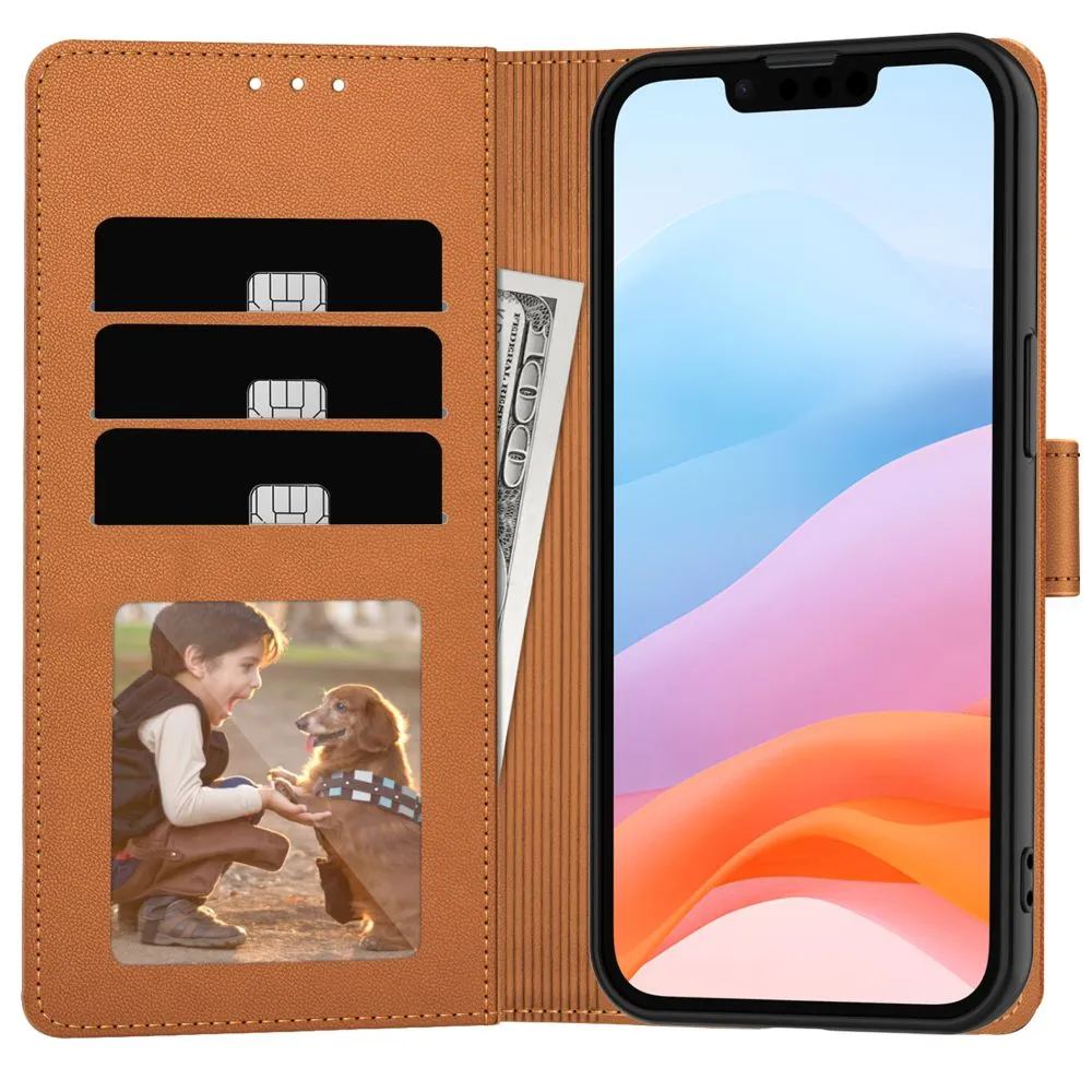 Apple iPhone 16e kaaned pruun TECH-PROTECT WALLET