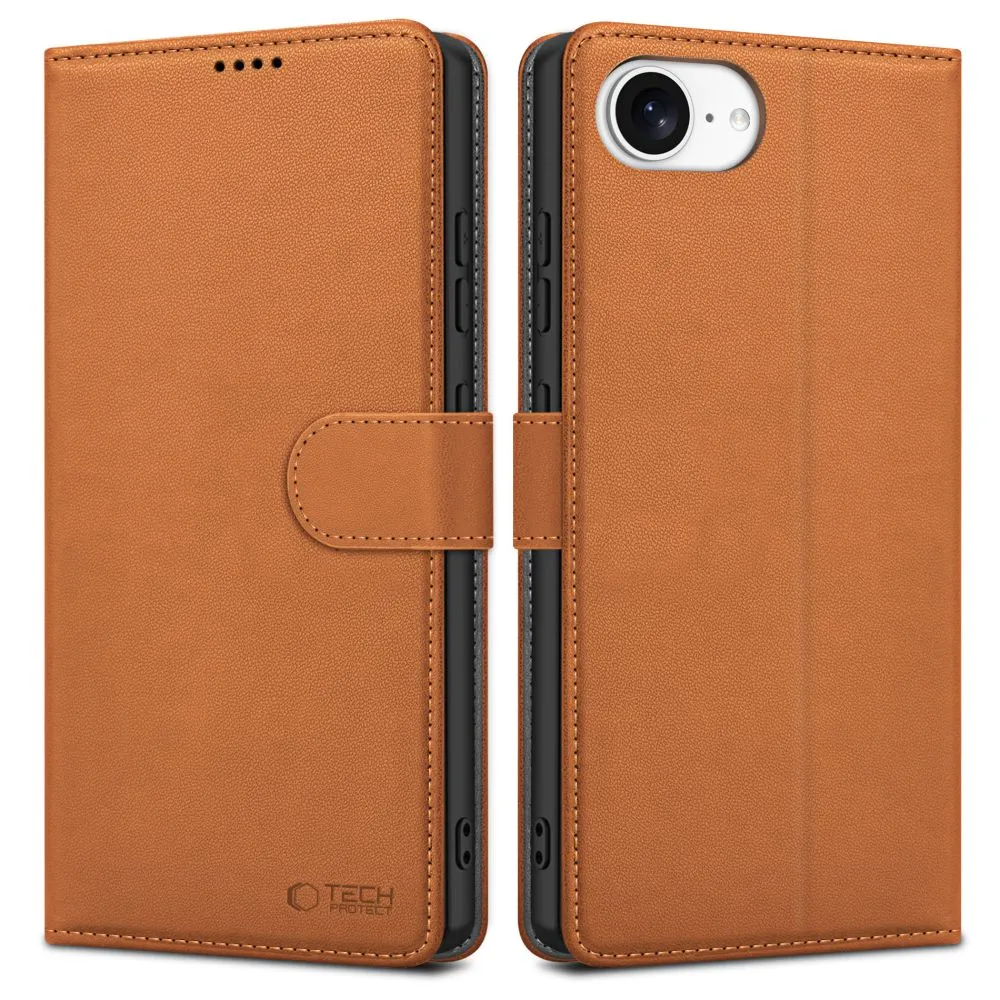 Apple iPhone 16e kaaned pruun TECH-PROTECT WALLET