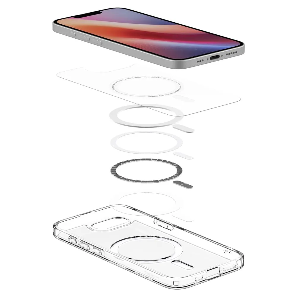 Apple iPhone 16e ümbris läbipaistev SPIGEN ULTRA HYBRID MAG MAGSAFE