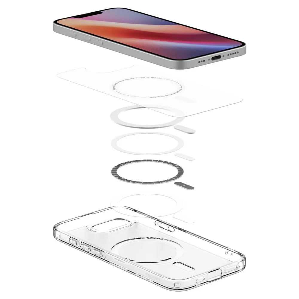 Apple iPhone 16e ümbris läbipaistev SPIGEN ULTRA HYBRID MAG MAGSAFE