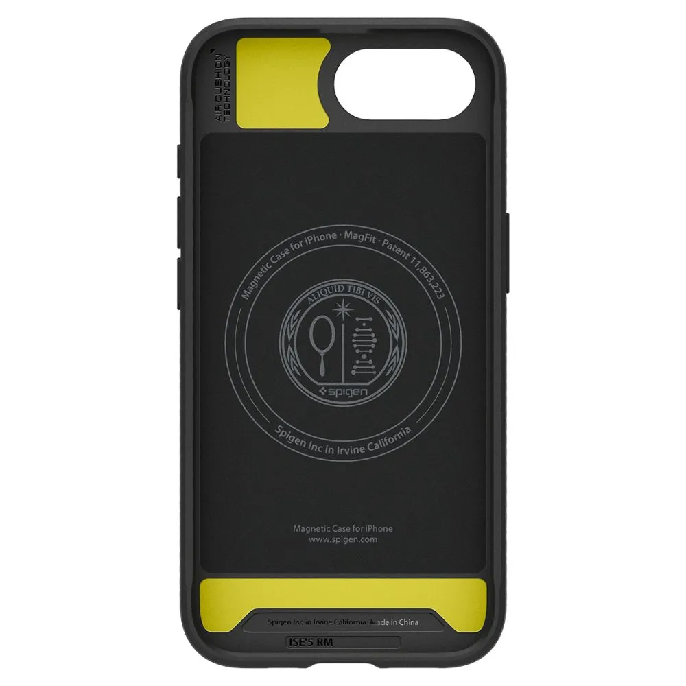Apple iPhone 16e case black SPIGEN RUGGED ARMOR MAG MAGSAFE