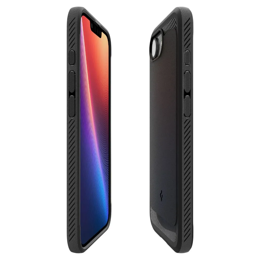Apple iPhone 16e case black SPIGEN RUGGED ARMOR MAG MAGSAFE