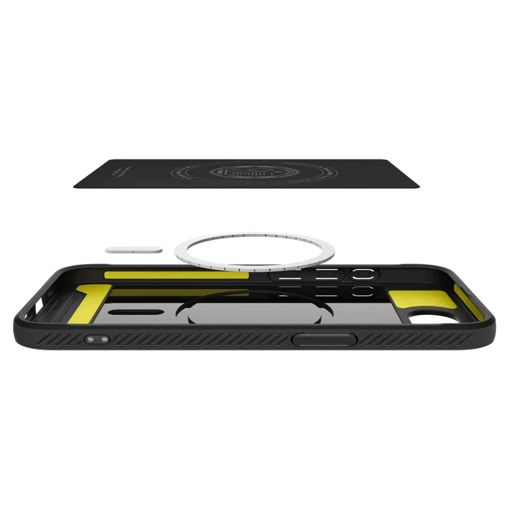 Apple iPhone 16e case black SPIGEN RUGGED ARMOR MAG MAGSAFE