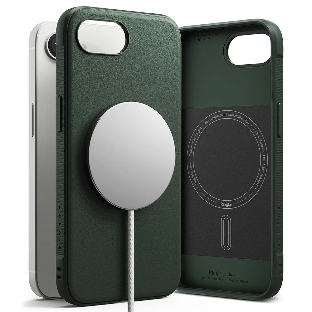 Apple iPhone 16e case green RINGKE ONYX MAGNETIC MAGSAFE