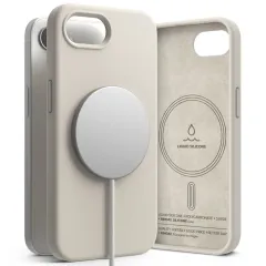 Apple iPhone 16e dėklas  RINGKE SILICONE MAGNETIC MAGSAFE