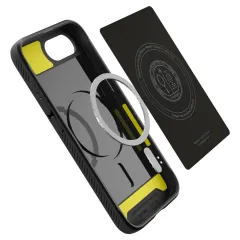 Apple iPhone 16e case black SPIGEN RUGGED ARMOR MAG MAGSAFE