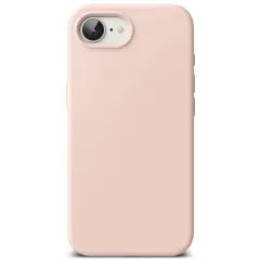 Apple iPhone 16e case Pink RINGKE SILICONE MAGNETIC MAGSAFE