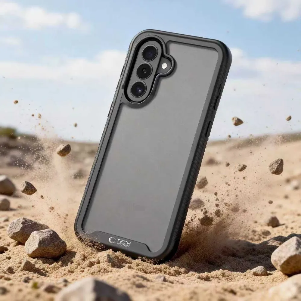 Samsung Galaxy A56 5G Telefoni kaaned must TECH-PROTECT DEFENSE