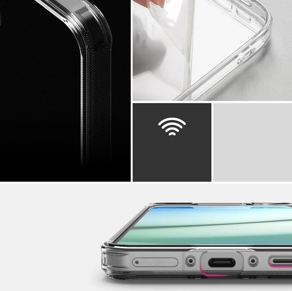Samsung Galaxy A56 5G case transparent RINGKE FUSION