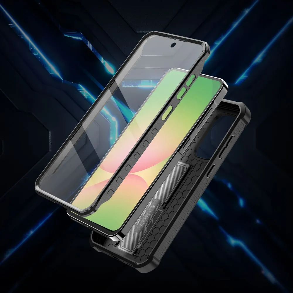 Samsung Galaxy A56 5G case black TECH-PROTECT KEVLAR CAM+