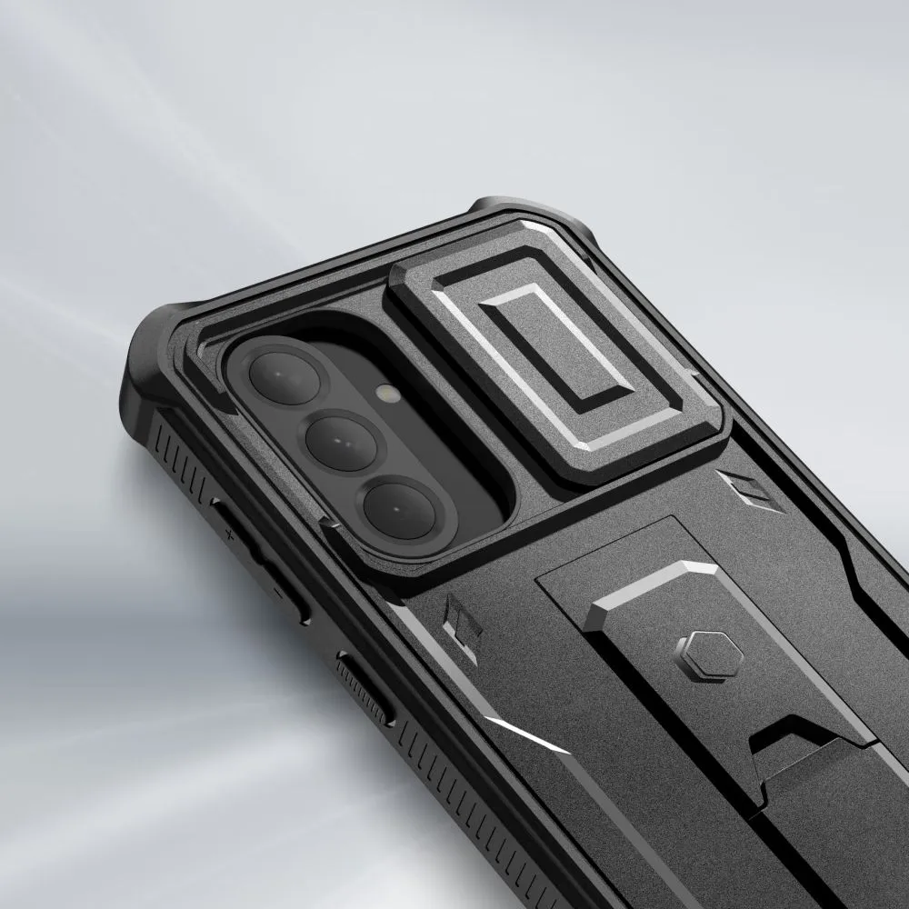 Samsung Galaxy A56 5G case black TECH-PROTECT KEVLAR CAM+