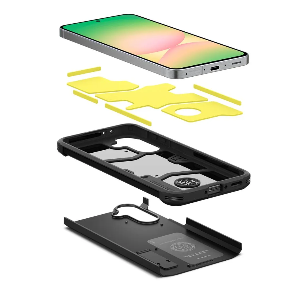Samsung Galaxy A56 5G dėklas Juoda SPIGEN TOUGH ARMOR