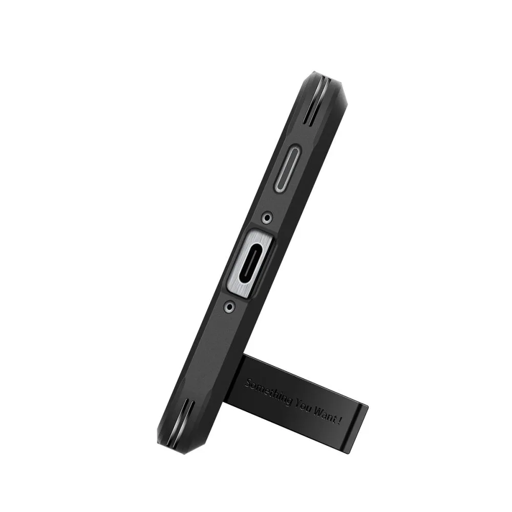 Samsung Galaxy A56 5G dėklas Juoda SPIGEN TOUGH ARMOR