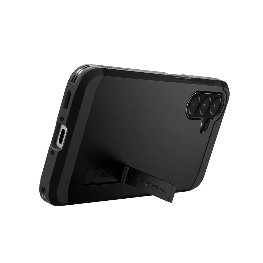 Samsung Galaxy A56 5G dėklas Juoda SPIGEN TOUGH ARMOR