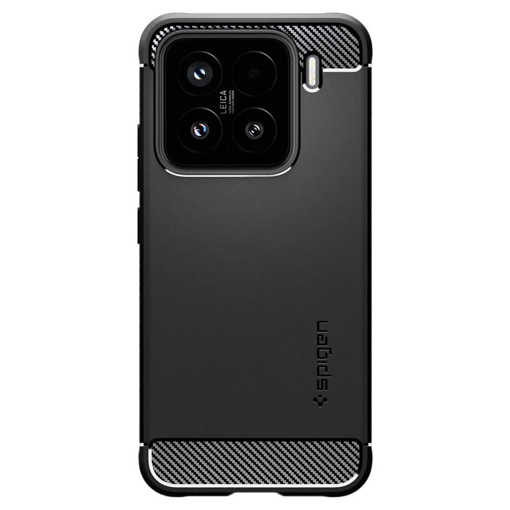 Xiaomi 15 чехол черный SPIGEN RUGGED ARMOR