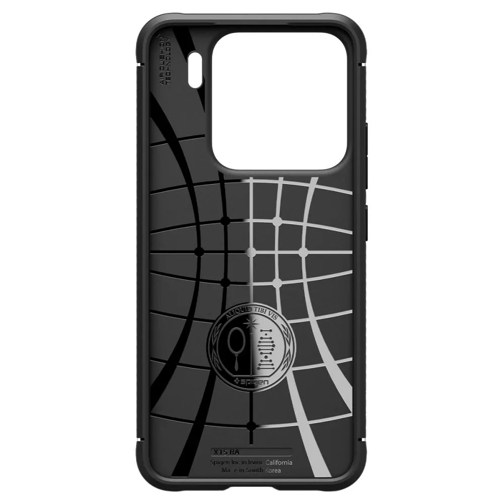 Xiaomi 15 чехол черный SPIGEN RUGGED ARMOR