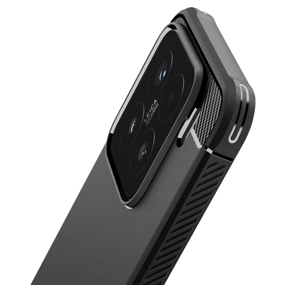 Xiaomi 15 чехол черный SPIGEN RUGGED ARMOR