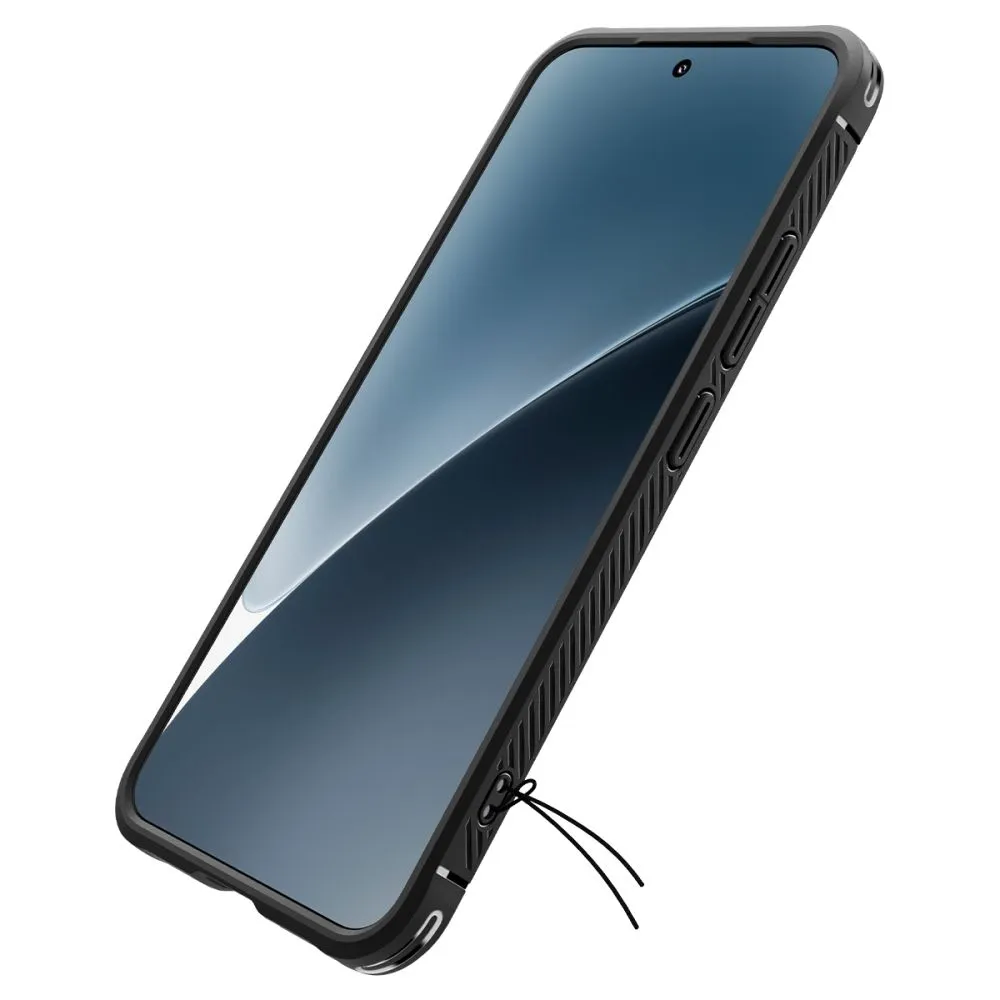 Xiaomi 15 чехол черный SPIGEN RUGGED ARMOR