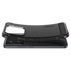 Xiaomi 15 чехол черный SPIGEN RUGGED ARMOR