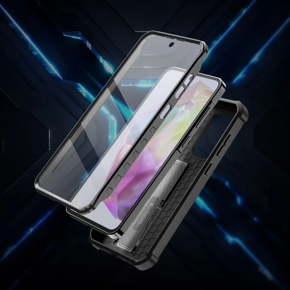 Samsung Galaxy A36 5G dėklas Juoda TECH-PROTECT KEVLAR CAM+