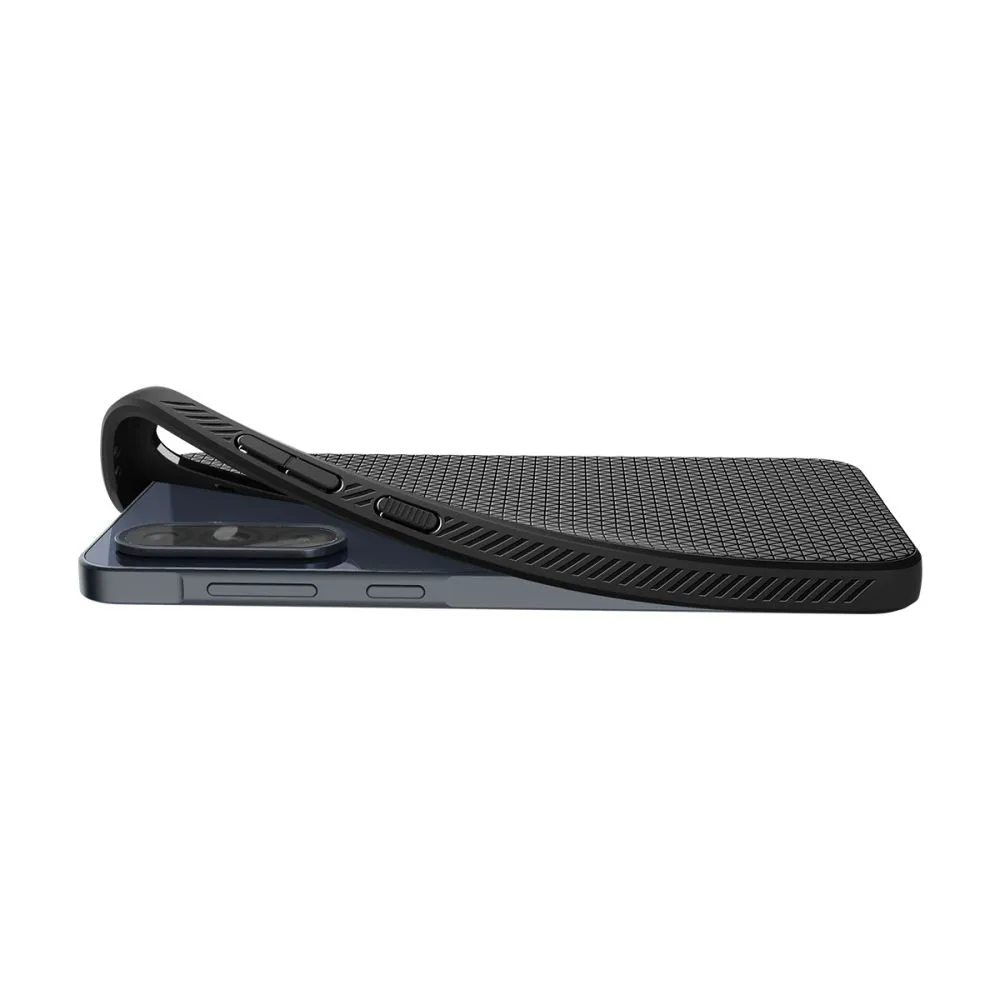 Samsung Galaxy A36 5G dėklas Juoda SPIGEN LIQUID AIR
