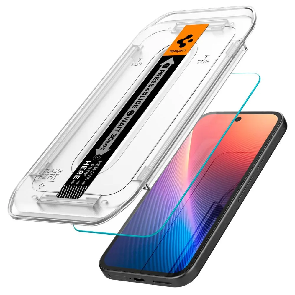 Google Pixel 9A aizsargstikls SPIGEN GLAS.TR ”EZ FIT” 2-PACK