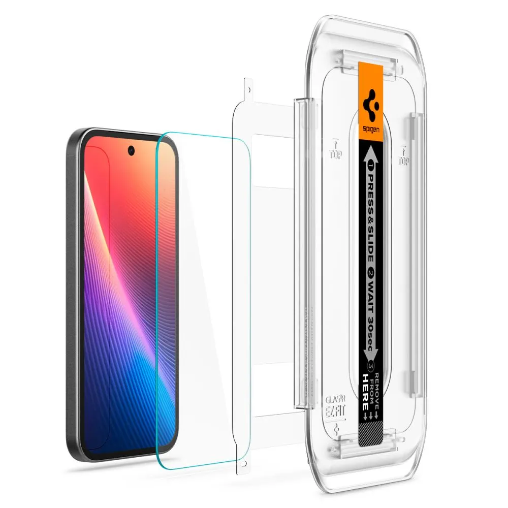 Google Pixel 9A aizsargstikls SPIGEN GLAS.TR ”EZ FIT” 2-PACK