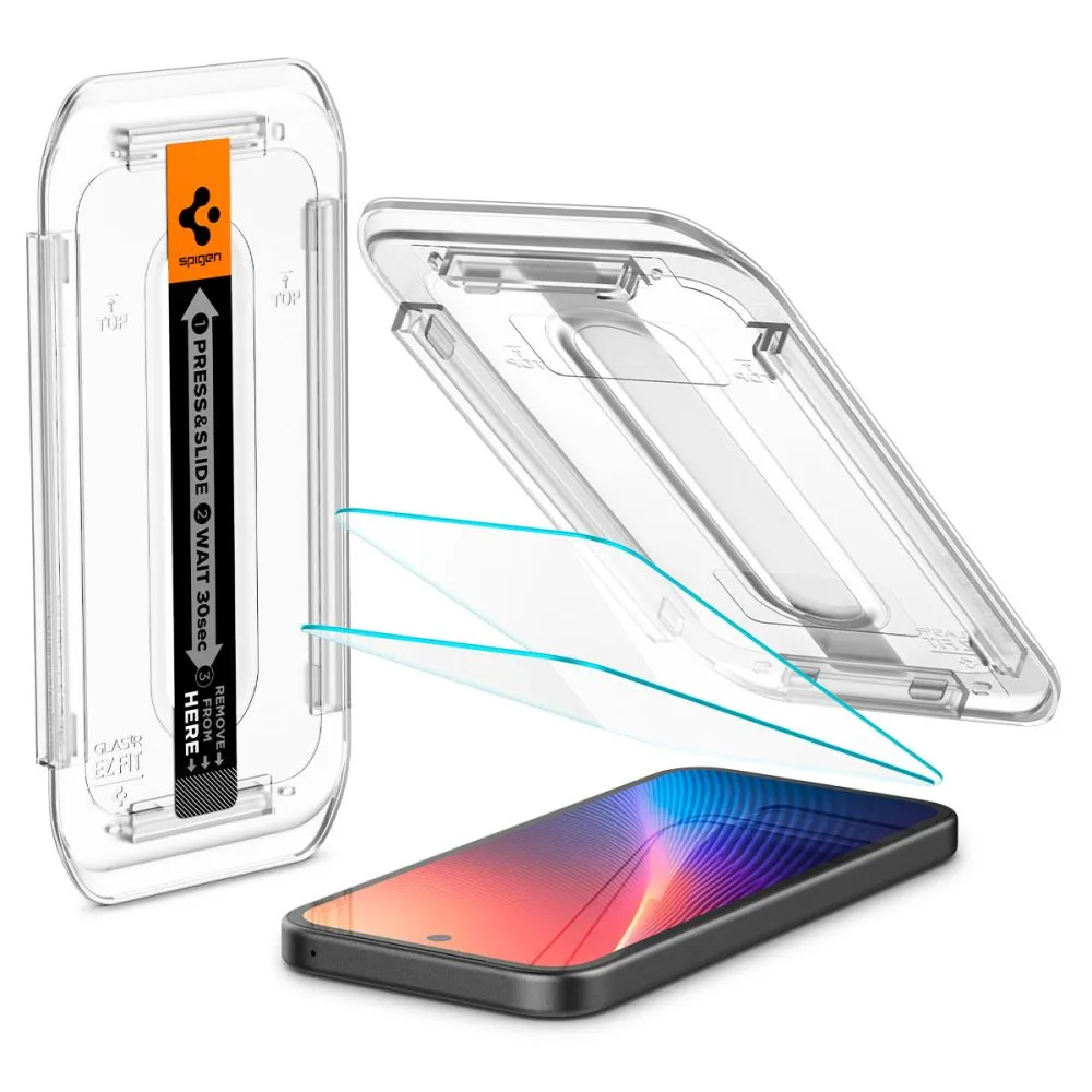 Google Pixel 9A aizsargstikls SPIGEN GLAS.TR ”EZ FIT” 2-PACK