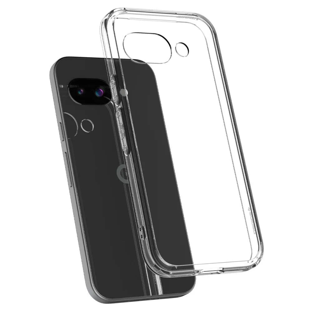 Google Pixel 9A dėklas skaidrus SPIGEN ULTRA HYBRID