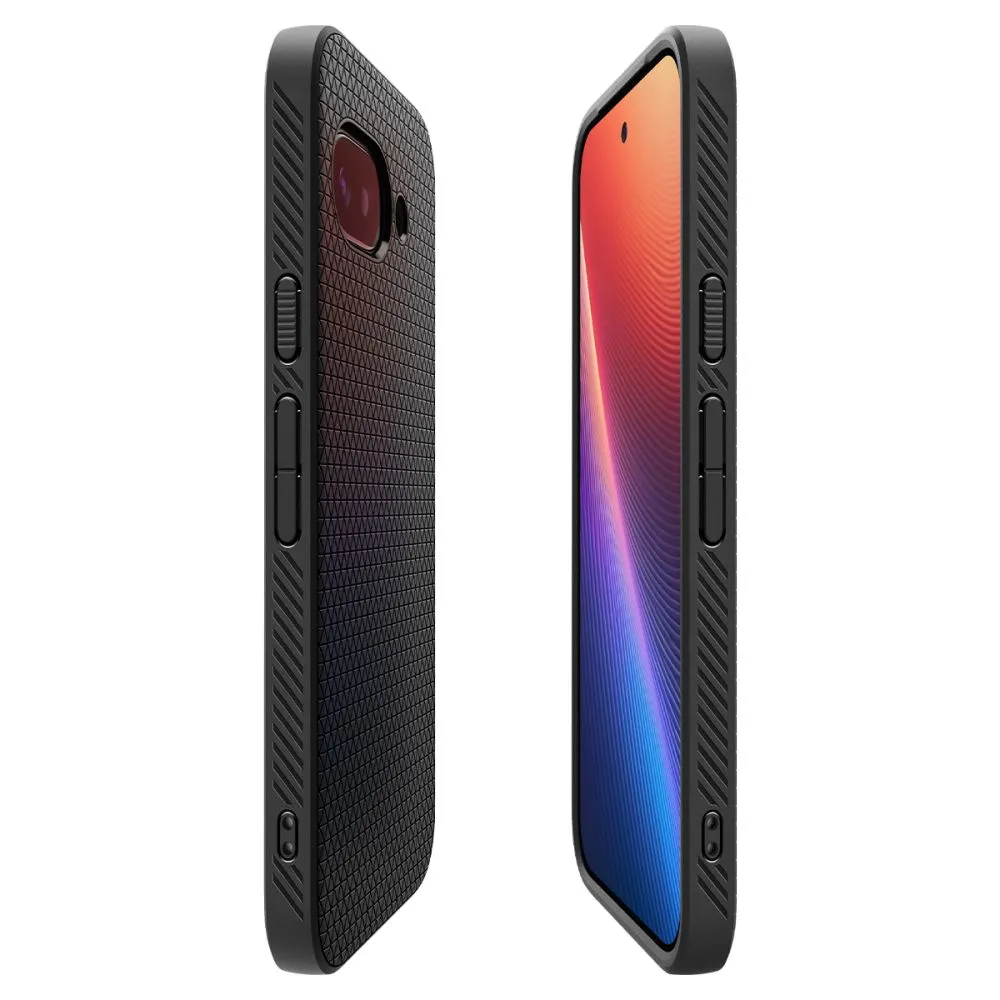 Google Pixel 9A dėklas Juoda SPIGEN LIQUID AIR