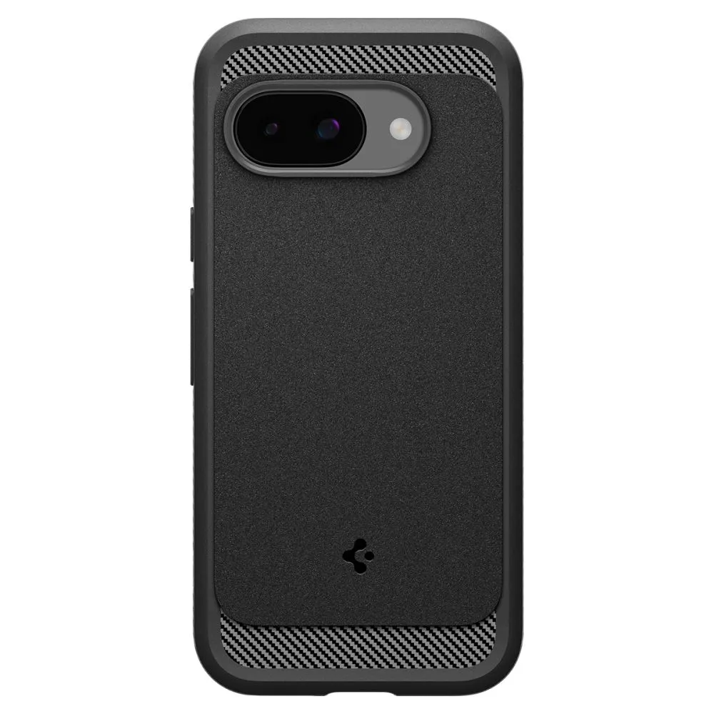 Google Pixel 9A dėklas Juoda SPIGEN RUGGED ARMOR MAG MAGSAFE