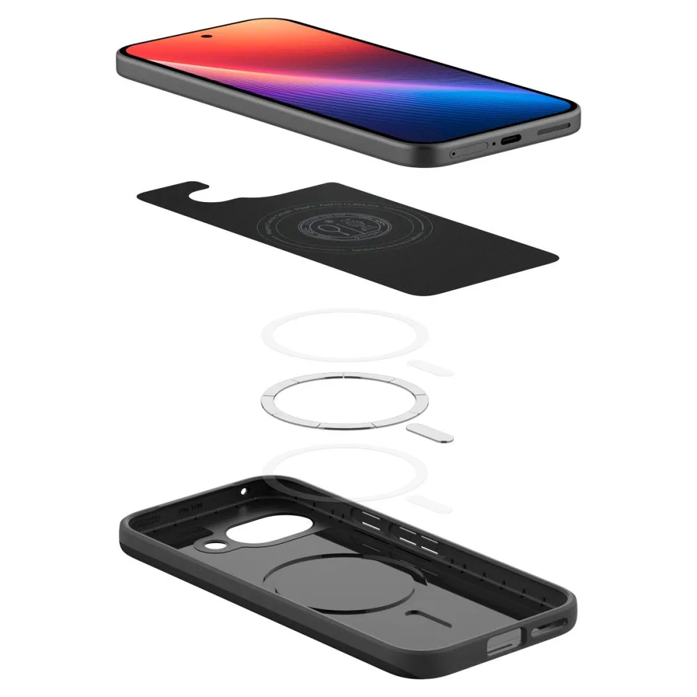 Google Pixel 9A case black SPIGEN THIN FIT MAG MAGSAFE