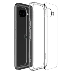 Google Pixel 9A dėklas skaidrus SPIGEN ULTRA HYBRID