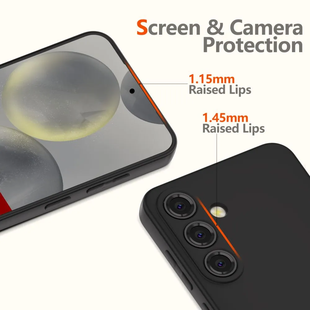 Samsung Galaxy A26 5G ümbris must TECH-PROTECT ICON