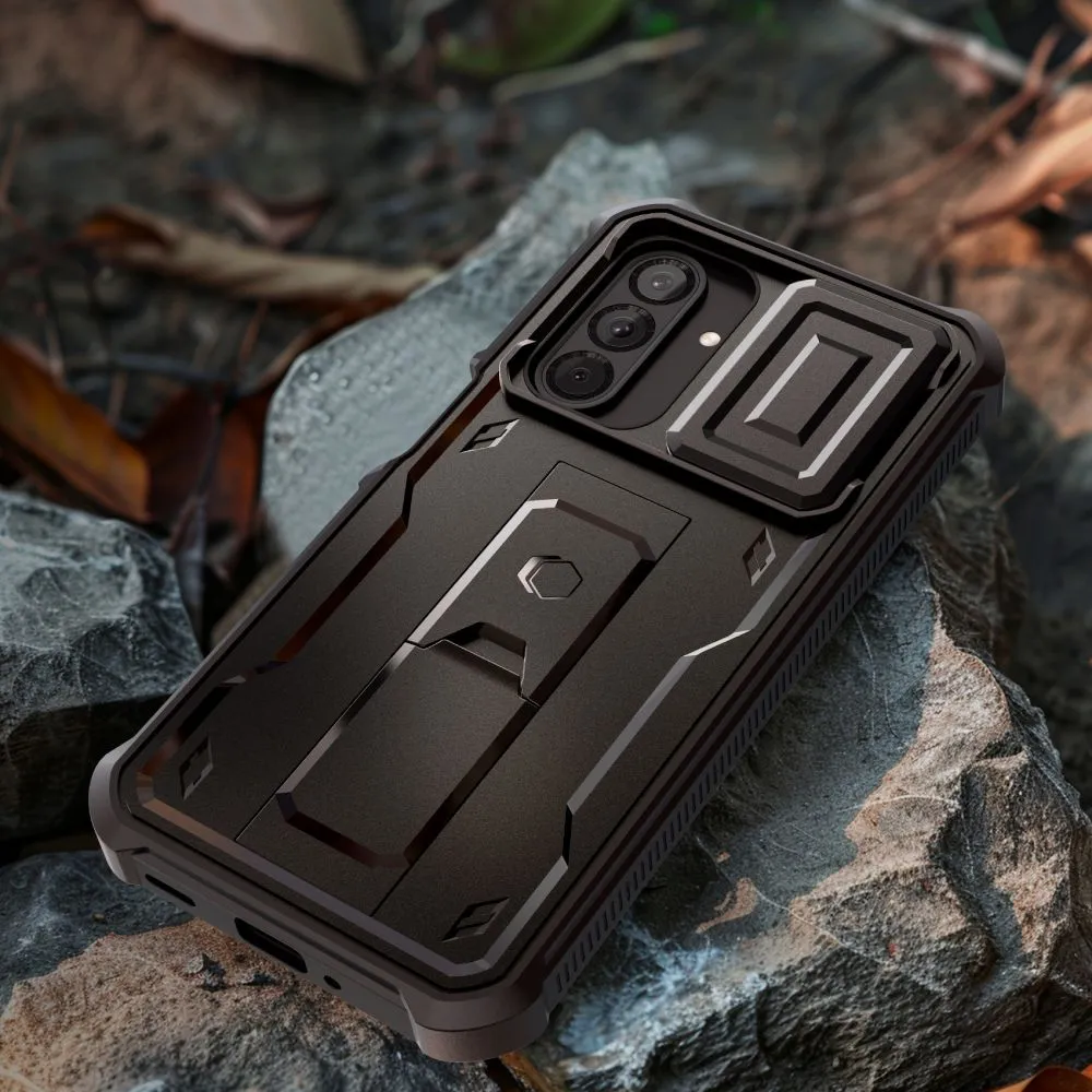 Samsung Galaxy A26 5G vāciņš melns TECH-PROTECT KEVLAR CAM+