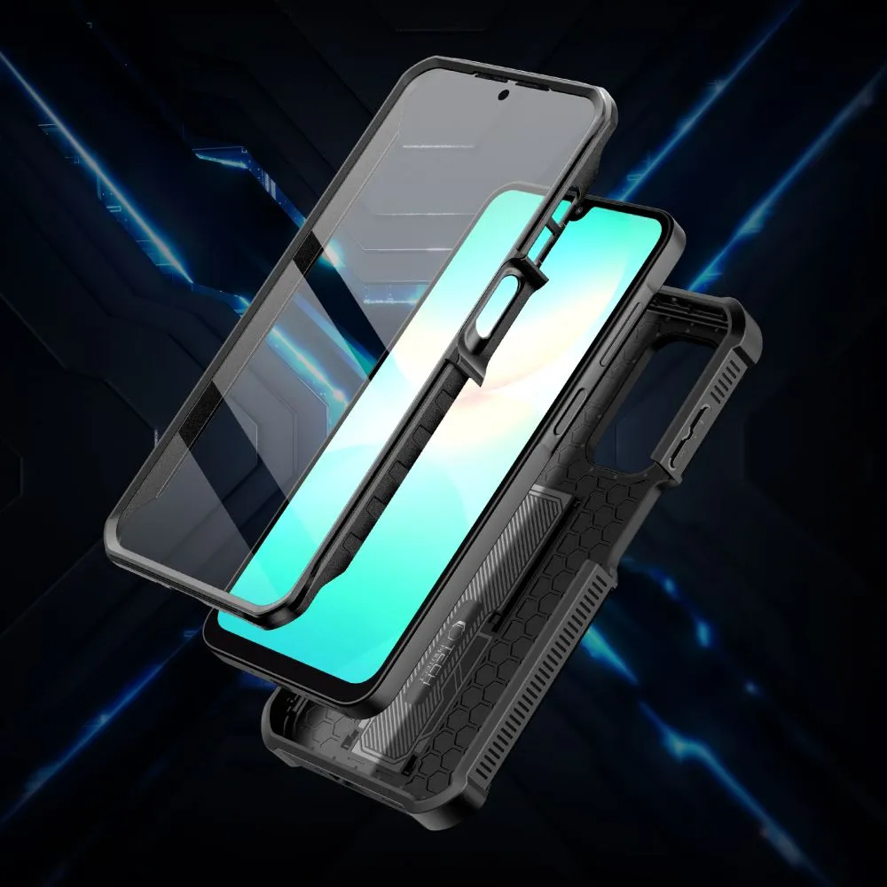 Samsung Galaxy A26 5G vāciņš melns TECH-PROTECT KEVLAR CAM+