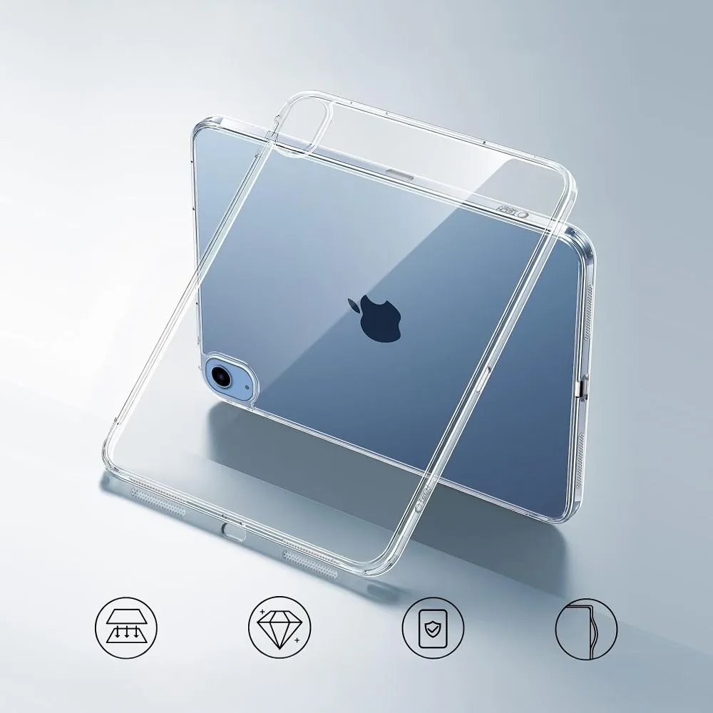 Apple iPad 11 (2025) чехол для планшетa прозрачный TECH-PROTECT FLEXAIR HYBRID