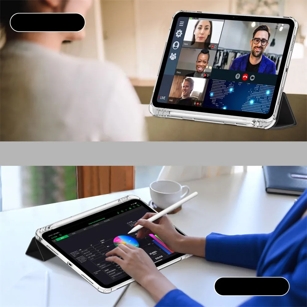 Apple iPad 11 (2025) чехол для планшетa черный TECH-PROTECT SC PEN HYBRID