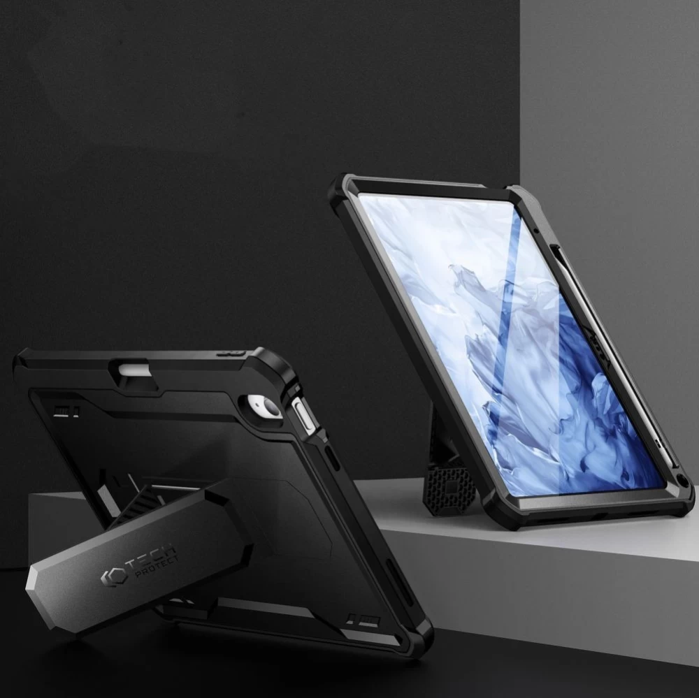 Apple iPad 11 (2025) tablet case black TECH-PROTECT KEVLAR PRO 10.9 10th Gen (2022)