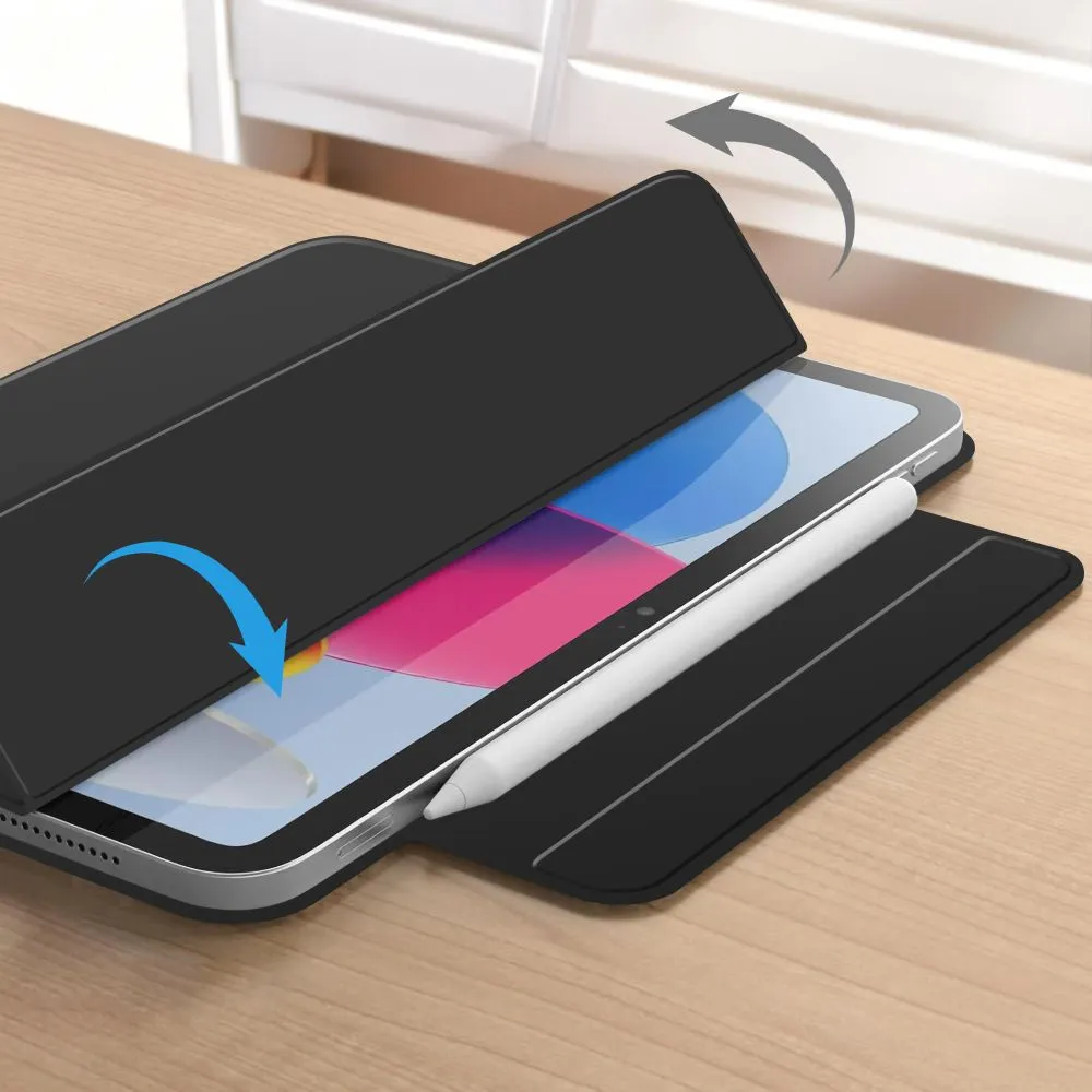 Apple iPad 11 (2025) tablet suojakuori, suojakotelo musta TECH-PROTECT SMARTCASE MAGNETIC