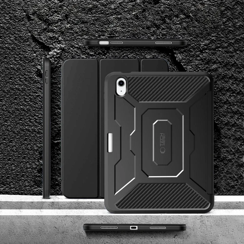 Apple iPad 11 (2025) чехол для планшетa черный TECH-PROTECT ENDURANCE