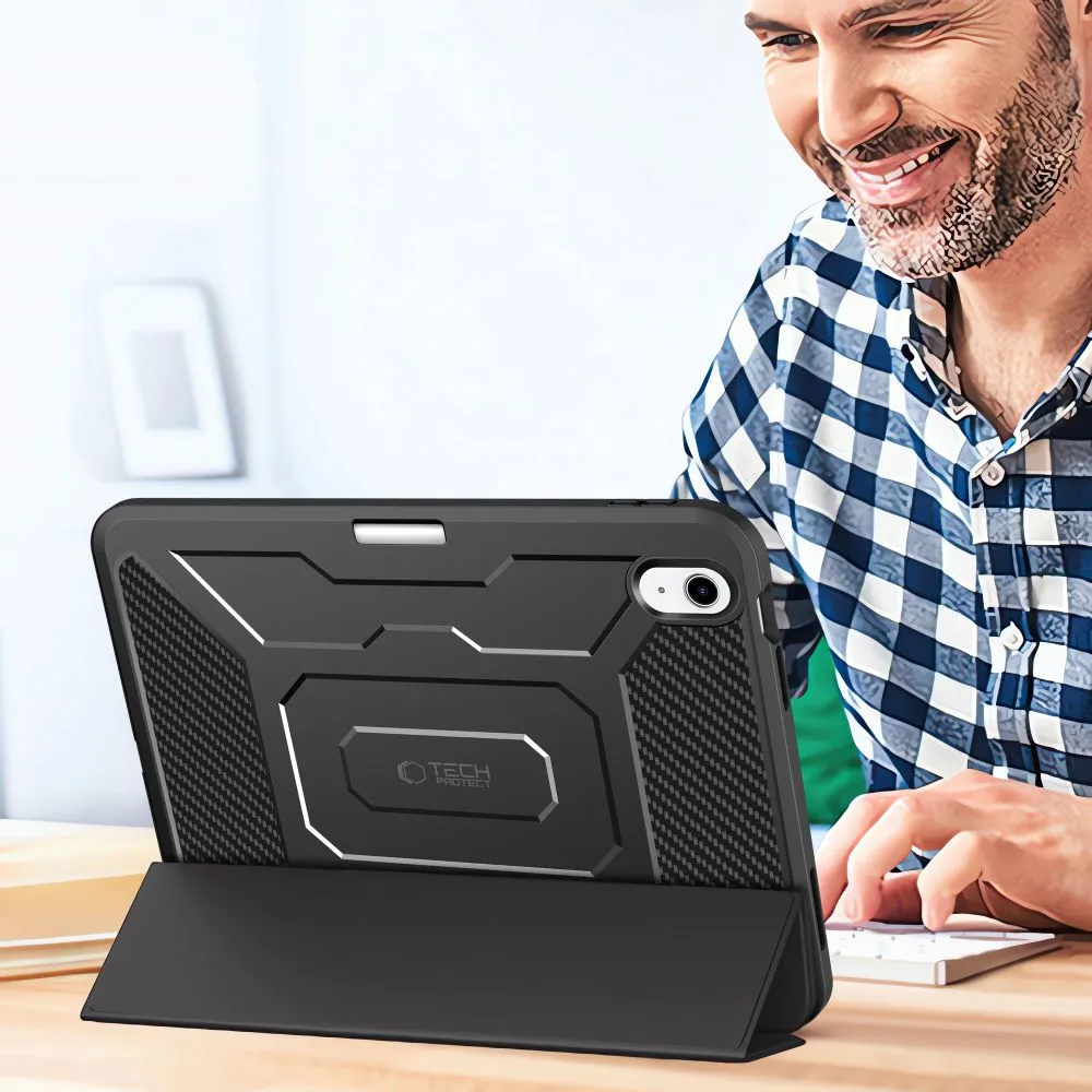 Apple iPad 11 (2025) чехол для планшетa черный TECH-PROTECT ENDURANCE