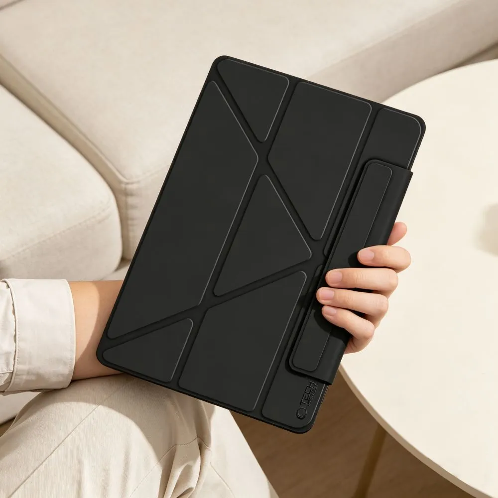 Apple iPad 11 (2025) Planšetes maciņš melns TECH-PROTECT SC PEN ORIGAMI