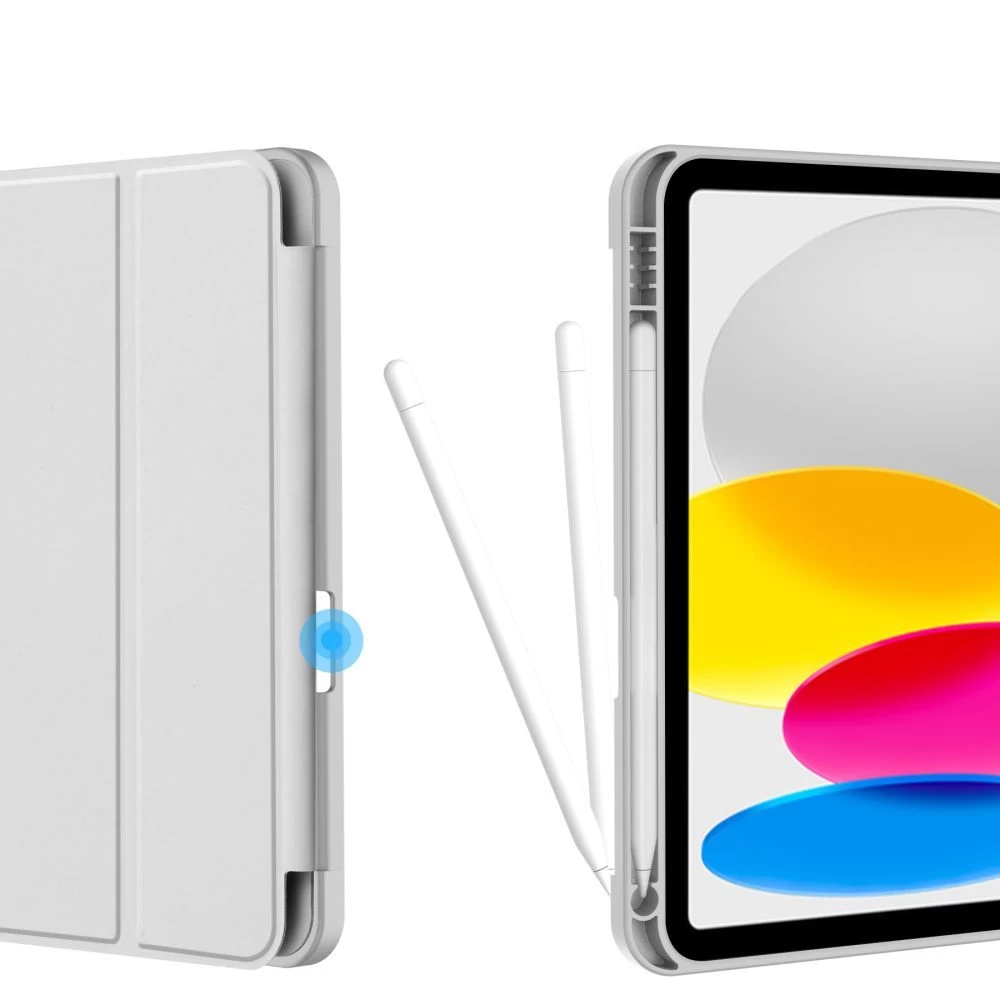 Apple iPad 11 (2025) tablet case gray TECH-PROTECT SC PEN