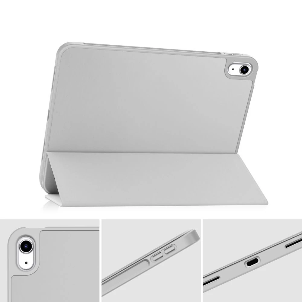 Apple iPad 11 (2025) tablet case gray TECH-PROTECT SC PEN