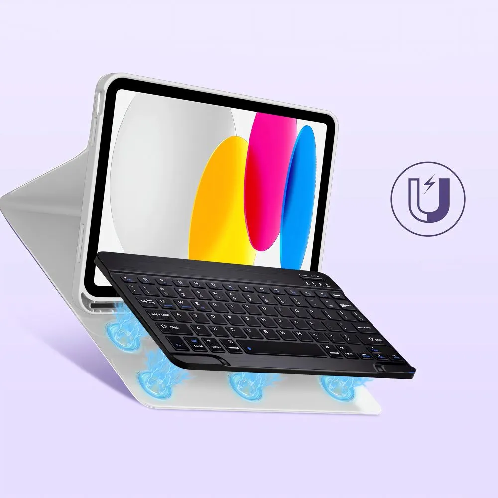 Apple iPad 11 (2025) tahvelarvuti ümbris hall TECH-PROTECT SC PEN + KEYBOARD