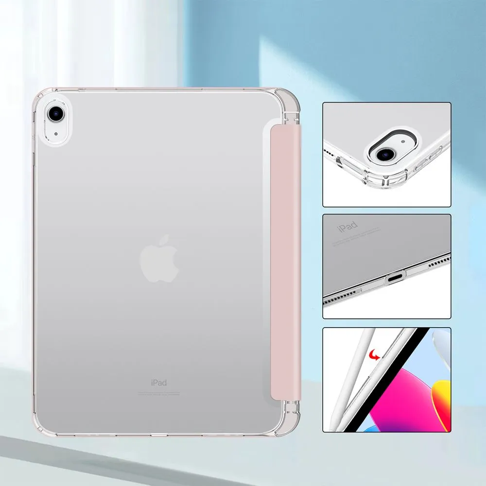 Apple iPad 11 (2025) чехол для планшетa розовый TECH-PROTECT SC PEN HYBRID